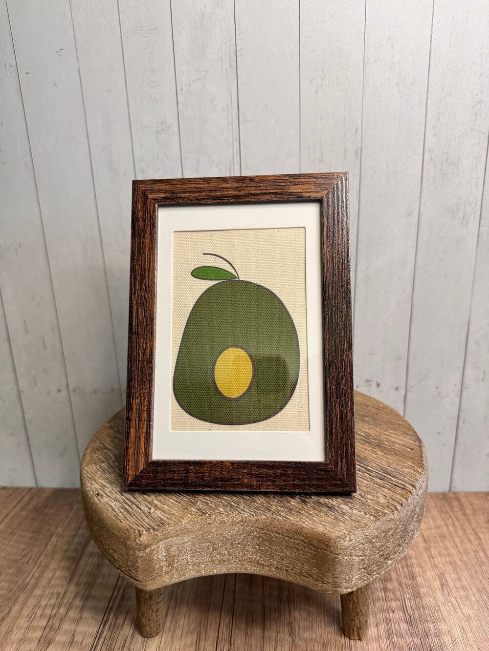 Avocado Kitchen Picture Frame 4 x 6 Original Art West Hills Studio Desk Wall Art